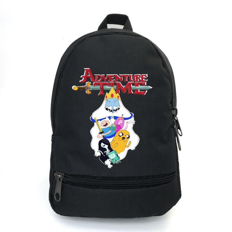 Рюкзак Час Пригод підлітковий Cappuccino Toys (Adventure time 004-black) чорний