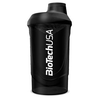 Biotech Wave Shaker 600 мл, Чорний, Чорний