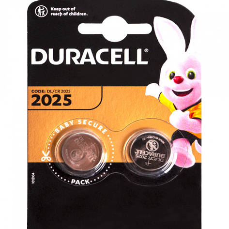 Батарейка Duracell "таблетка" DL/CR 2025, фото 1