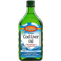 Жирные кислоты Carlson Labs Cod Liver Oil Liquid, 500 мл Без вкуса