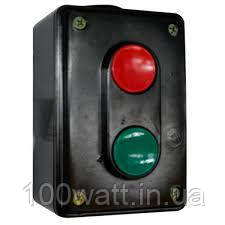 Пост керування кнопковий у корпусі пуск-стоп без фіксації ST569-1, фото 1