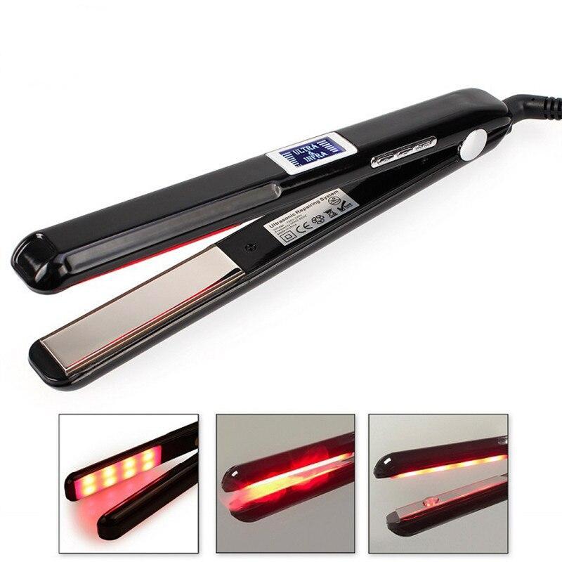 Ультразвуковий інфрачервоний холодний утюжок для лікування волосся Ultrasonic Professional, фото 1