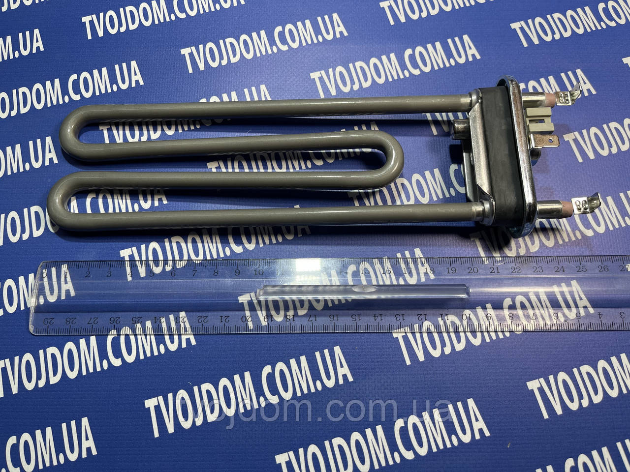 ТЕН DC47-00033D 2000W 220 мм з керамічним покриттям для пральної машини Samsung Kawai