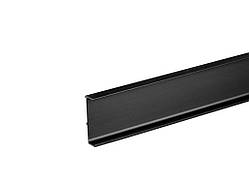 Профіль Gola L-подібний універсальний Volpato Clap'n FIT L=4200 чорний матовий (80/G38)