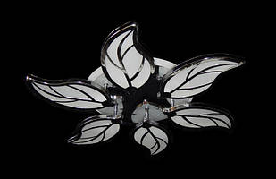 Стельова люстра з димером і LED-підсвіткою 8881/6HR LED 3color dimmer