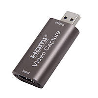 Внешняя карта видеозахвата Bodasan Game Capture USB 3.0 Brown