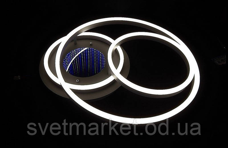 LED-люстра з 3d-підсвіткою 55011/1+2WH dimmer