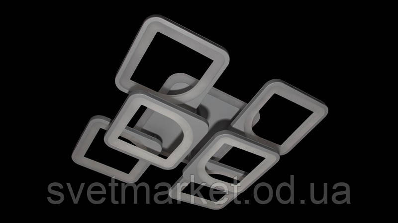 Світлодіодна люстра 5543/4+2S GR LED 3color dimmer