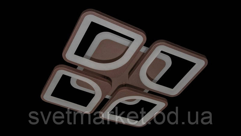 Стельова люстра з димером і LED-підсвіткою 5543/4S CF LED 3color dimmer