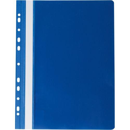 Швидкозшивач пластиковий з перфорацією А4 Buromax (BM.3331-03), фото 1