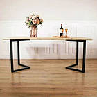 Дерев'яний столик N45 в стилі loft для домашнього офісу, фото 2