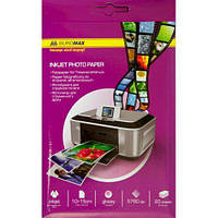 Фотопапір глянсовий 10 х 15 см 180 гм2 Buromax 180 гм2 г/м2 20 аркушів (BM.2230-4020)