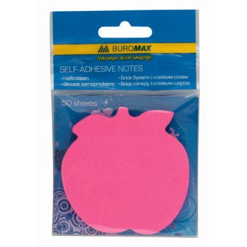 Блок для нотаток Яблуко асорті неон Buromax (BM.2360-99)