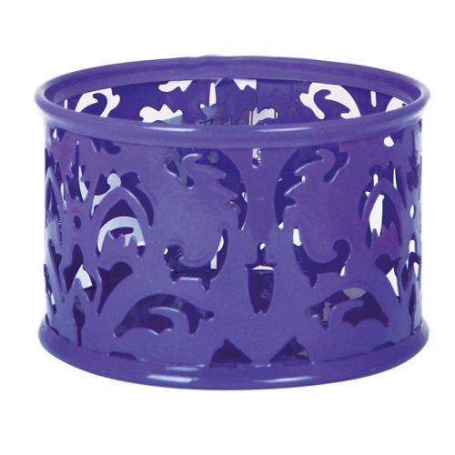 Підставка для скріпок металева Buromax Barocco фіолетовий (BM.6222-07), фото 1