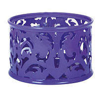 Підставка для скріпок металева Buromax Barocco фіолетовий (BM.6222-07)