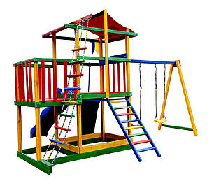 Дитячий ігровий комплекс кольоровий SportBaby Babyland-11, фото 2