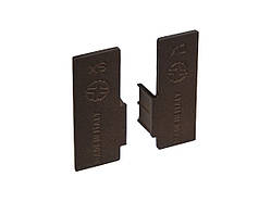 Заглушка закрита до L-образним профілем Gola Volpato Clap'n FIT венге (пара)