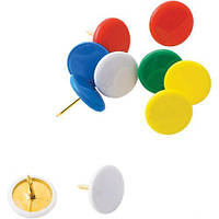 Кнопки кольорові Buromax 100 шт (BM.5176)