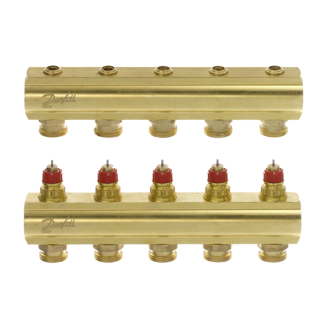 Danfoss FHF-5 (088U0505) Колектор з термостатичними вставками