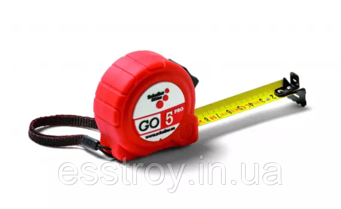 Рулетка будівельна вимірювальна GO PRO, Schuller (Австрія), 25 мм/8м