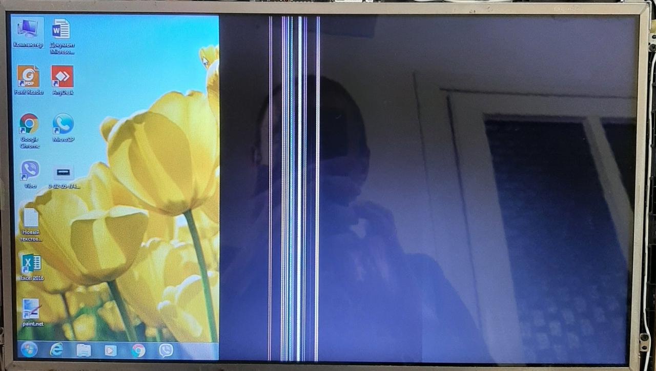 Б/В Матриця екран дисплей SAMSUNG LTN156AT24 15.6" LED, NORMAL, 40pin - ДЕФЕКТ