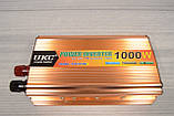 Перетворювач Напруга (інвертор) UKC 12 — 220 V — 1000 W, фото 4