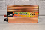 Перетворювач Напруга (інвертор) UKC 12 — 220 V — 1000 W, фото 6
