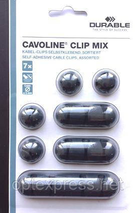 Комплект самоклейких кліпс  CAVOLINE® CLIP MIX  DURABLE 7 штук  5041 37, фото 1