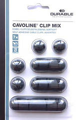 Комплект самоклейких кліпс  CAVOLINE® CLIP MIX  DURABLE 7 штук  5041 37