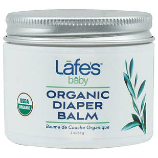 Lafe's Baby Organic Diaper Balm Бальзам для підгузків від подразнення, свербежу, висипань, 56 г