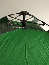 Самоскладаюча палатка-автомат 4-х місна (2х2х1,4 м.) зелена, фото 4