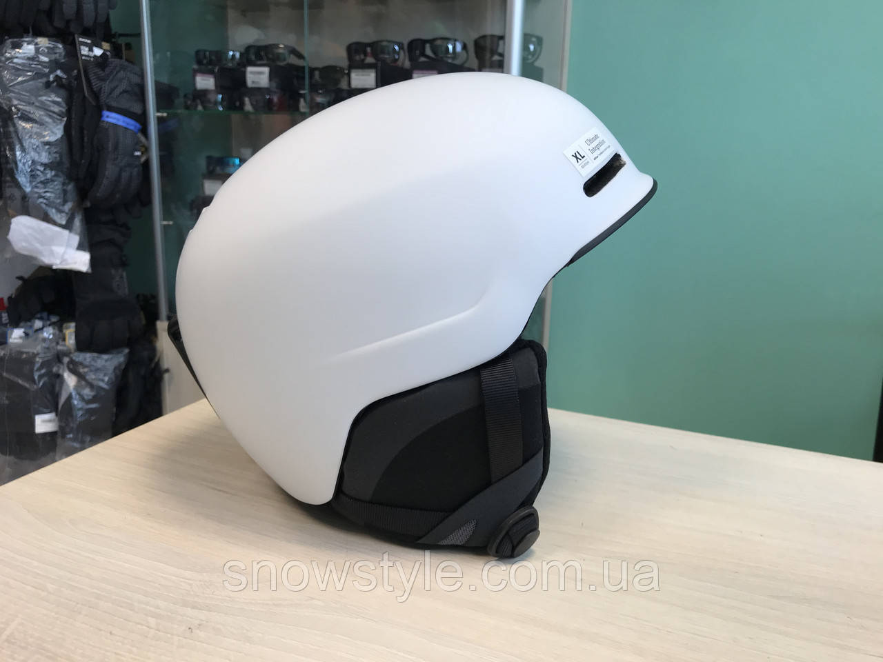 SMITH Maze ヘルメット L/XL ホワイト Шлем сноубордический Smith Maze Helmet Matte White XL (63