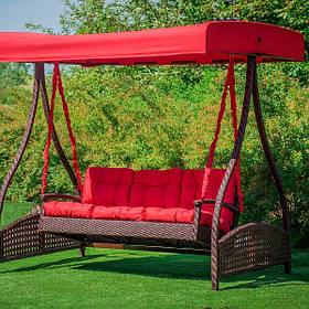 Гойдалка садова тримісна Рів'єра