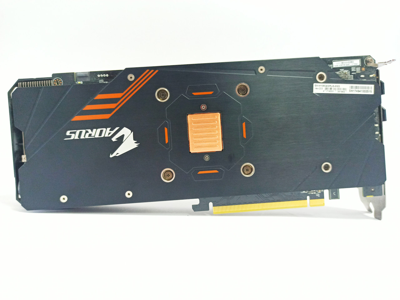 Видеокарта Gigabyte Aorus GTX 1060 (6Gb/GDDR5/192bit) GV-N1060AORUS X-6GD БУ - фото 2 - id-p1404684889