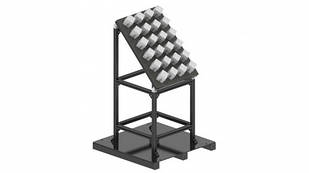 Стіл для позиціонування заготовок зі штировими власниками OrbiRobots