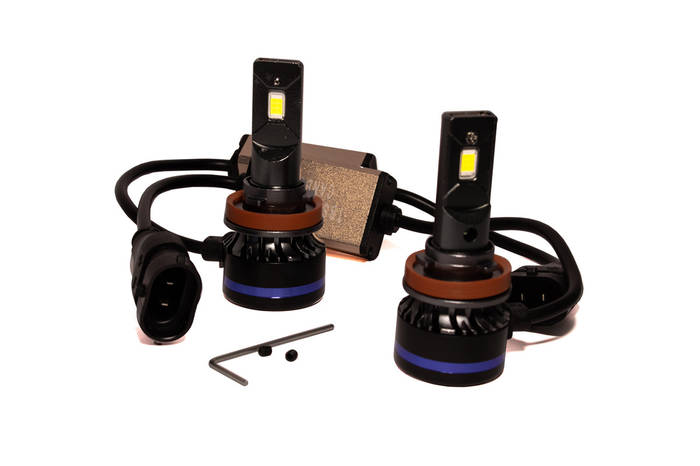 LED лампы H11 45W 12-24V 6000K 9000Lm С ОБМАНКАМИ. Светодиодные лэд ...