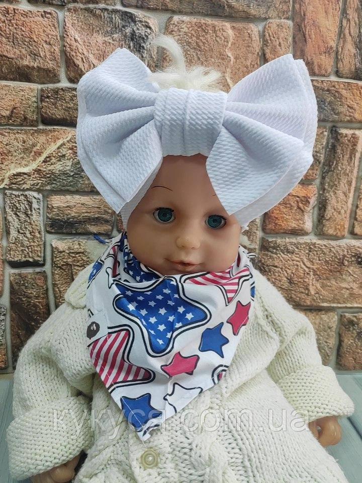 Пов'язка " Бант" на голову для дівчинки