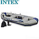 Тримісний човен надувний Intex Mariner 3 set, фото 2