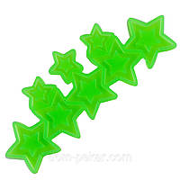 Молд силіконовий для карамелі, шоколаду та мастики Зірки на 8 комірок від 3,0 см до 5,0 см