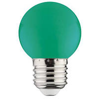 Лампа Светодиодная 1W E27 A45 зелёная