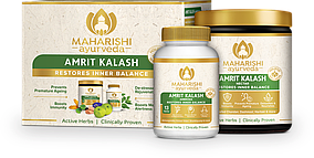 Махаріші Амріт Калаш, паста і таблетки МАК 4 і 5 посилення імунітету, зниження біологічного віку, детокс