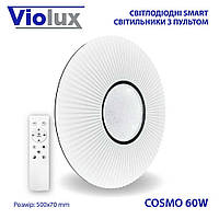 Світильник LED 60W 3000K-6000K коло 4800Lm (500*70mm) COSMO VIOLUX