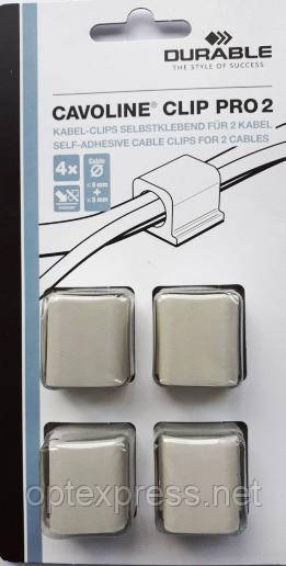 Комплект самоклейких кліпс  CAVOLINE® CLIP PRO 2  DURABLE 4 штуки  5043 10, фото 1