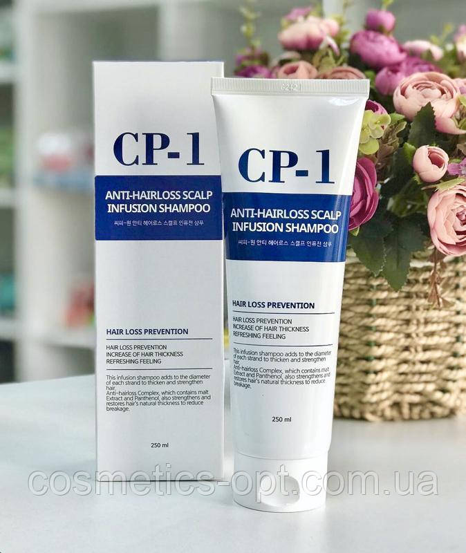 Шампунь для лікування випадання волосся Esthetic House Cp-1 Anti-Hair Loss Scalp Infusion Shampoo, 250 мл