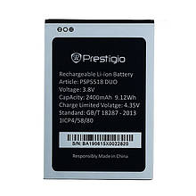 Акумулятор (АКБ, батарея) Prestigio 5518 (Li-ion 3.8 V 2400mAh)