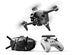 Квадрокоптер DJI FPV Combo (3840х2160) дальність польоту 16800 м час польоту 20 хвилин