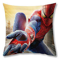Подушка Человек паук 40 × 40 см двухсторонний принт (podushka-0053)