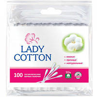 Палочки ватные Lady Cotton, 100 шт