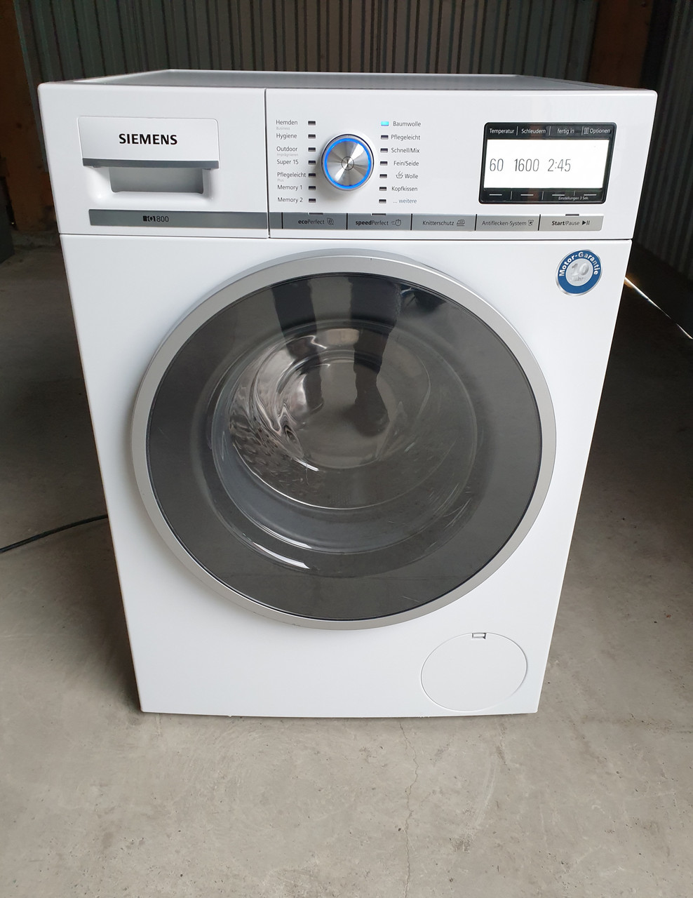 Стиральная машина Siemens IQ 800 / Made in Germany / WM16Y840, цена