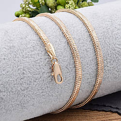 Ланцюжок 30845 ширина 3 мм позолота 18К довжина 60